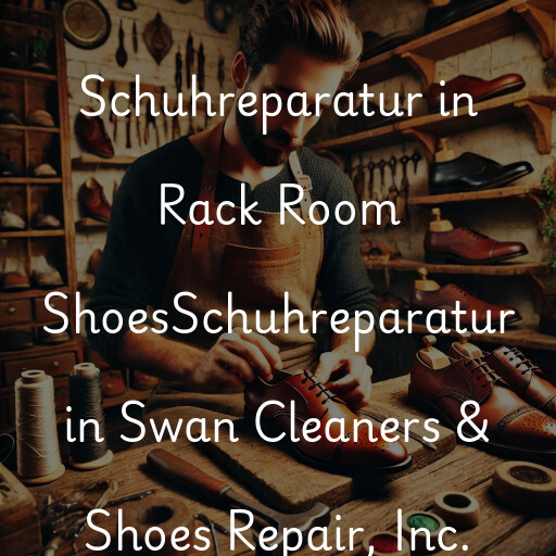 Schuhreparatur in