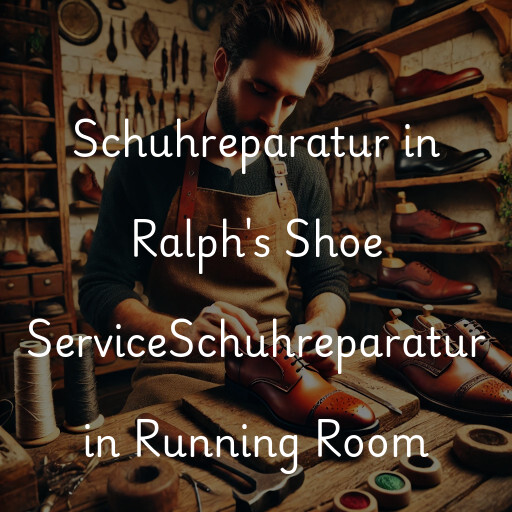 Schuhreparatur in