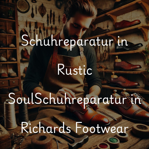 Schuhreparatur in