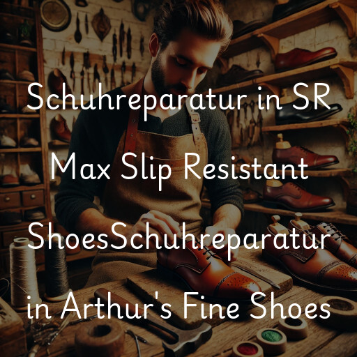 Schuhreparatur in