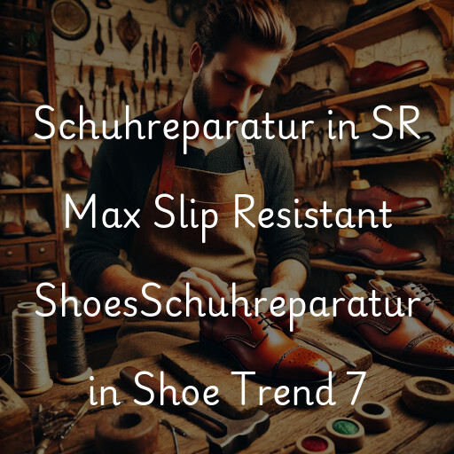 Schuhreparatur in