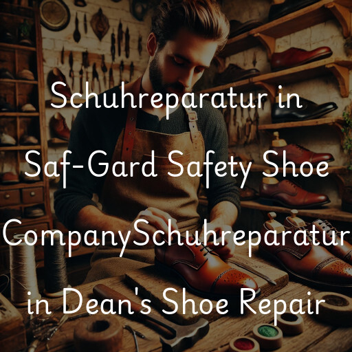 Schuhreparatur in