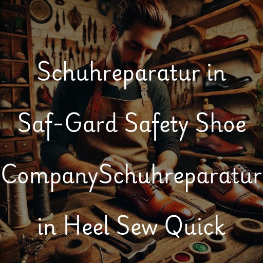 Schuhreparatur in