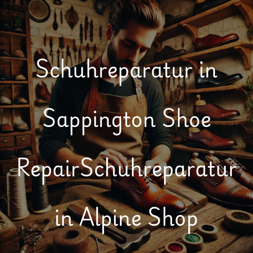 Schuhreparatur in