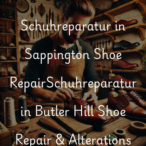 Schuhreparatur in