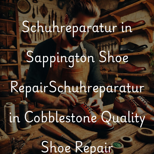 Schuhreparatur in