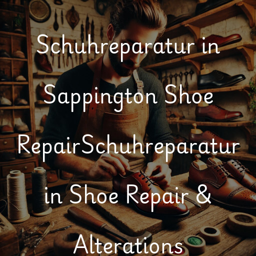 Schuhreparatur in