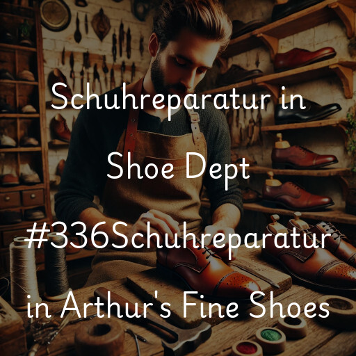 Schuhreparatur in