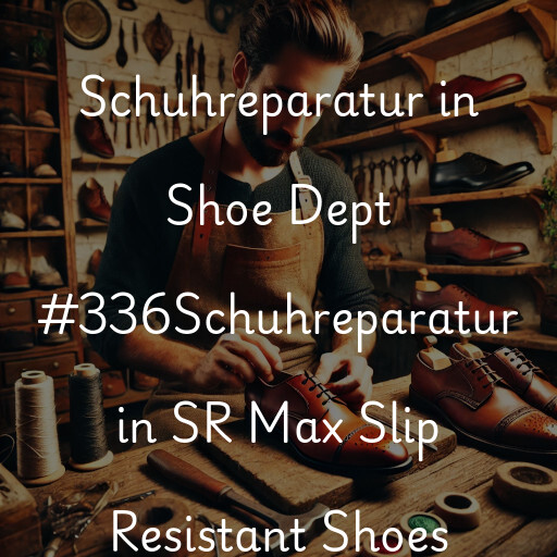 Schuhreparatur in