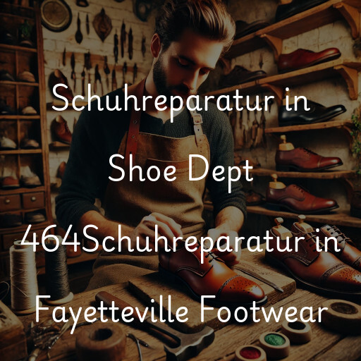 Schuhreparatur in