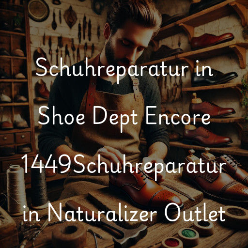 Schuhreparatur in