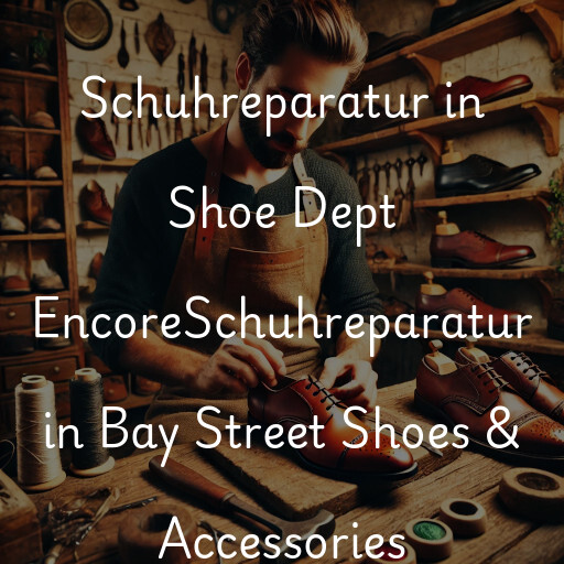 Schuhreparatur in