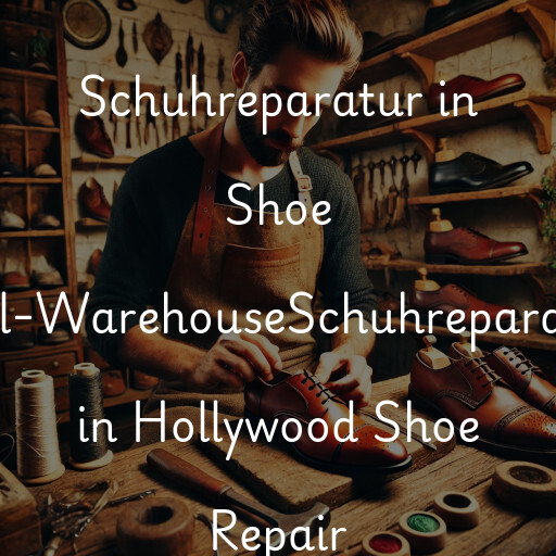 Schuhreparatur in