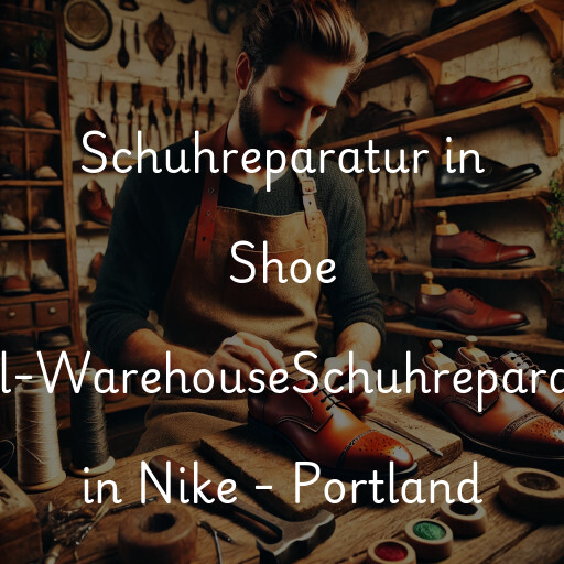 Schuhreparatur in