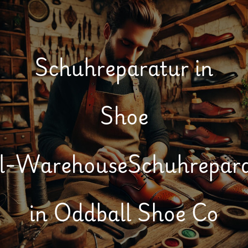 Schuhreparatur in