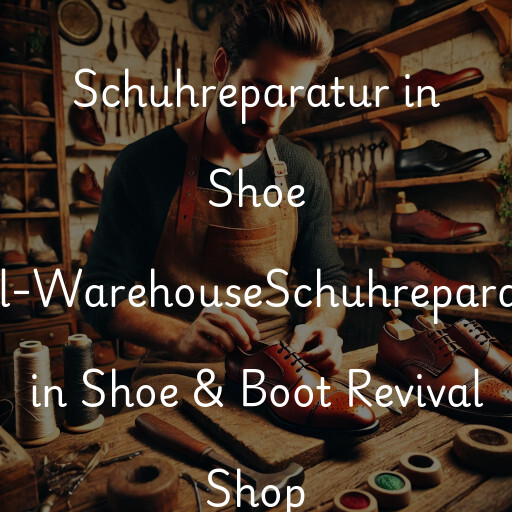 Schuhreparatur in