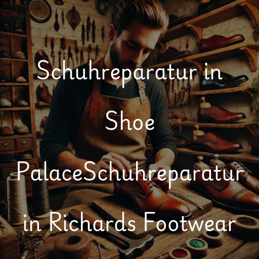 Schuhreparatur in