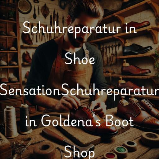 Schuhreparatur in