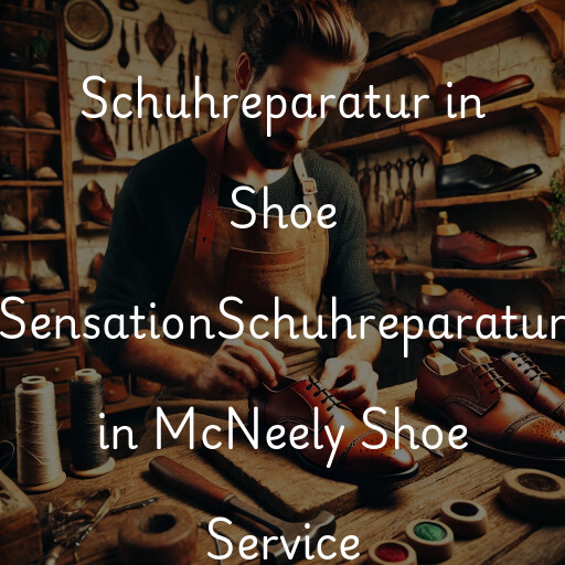 Schuhreparatur in