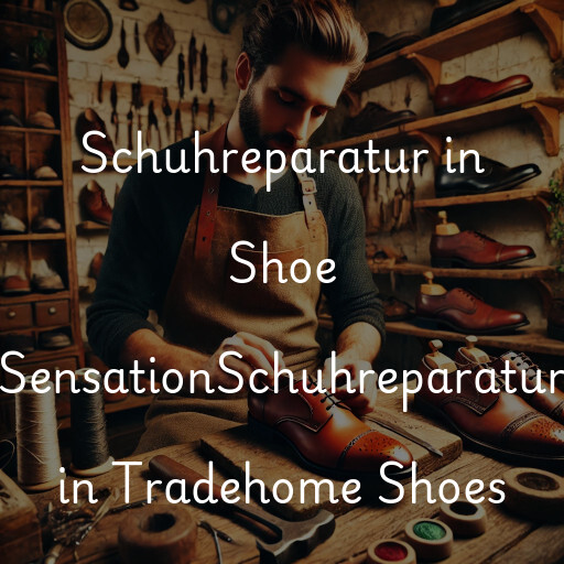 Schuhreparatur in