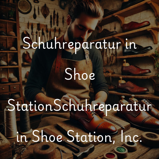 Schuhreparatur in