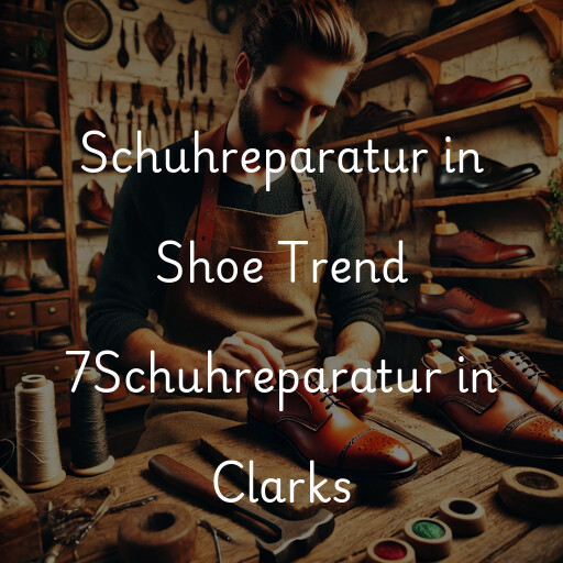 Schuhreparatur in