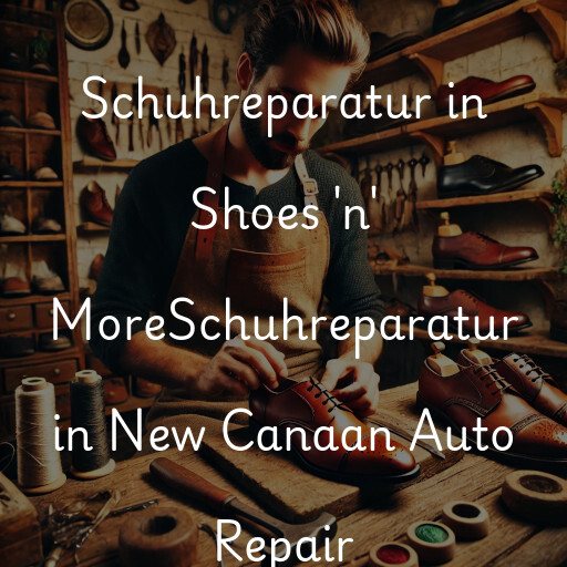 Schuhreparatur in