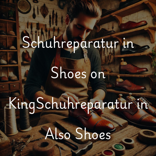 Schuhreparatur in