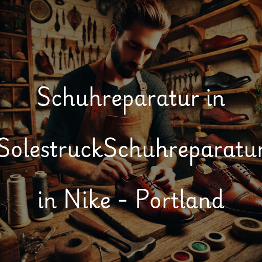 Schuhreparatur in