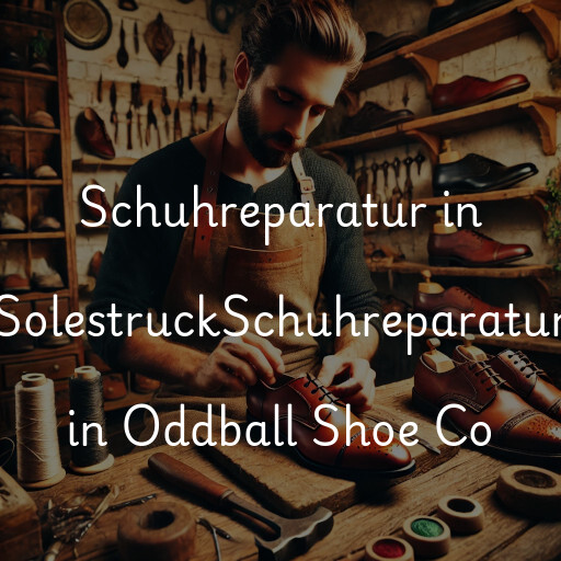 Schuhreparatur in