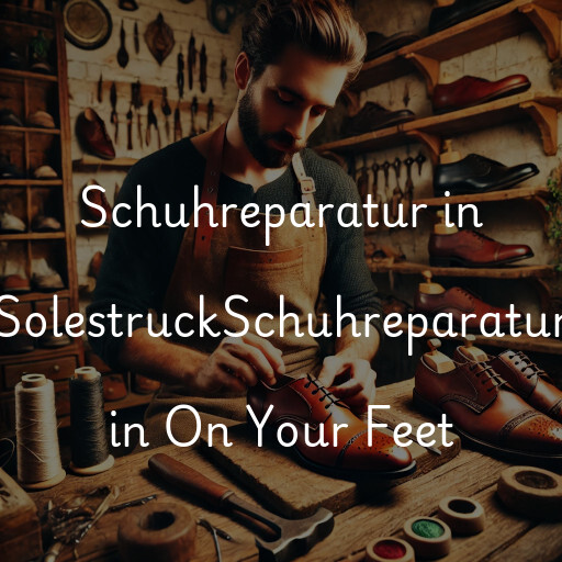 Schuhreparatur in