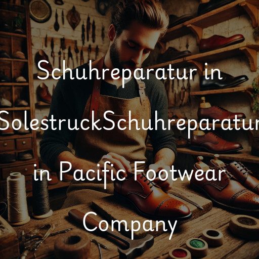 Schuhreparatur in