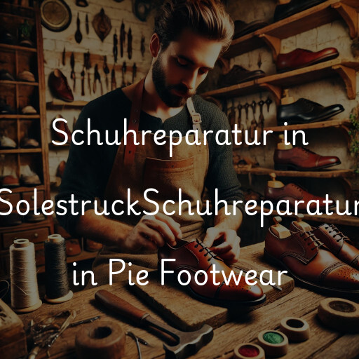 Schuhreparatur in