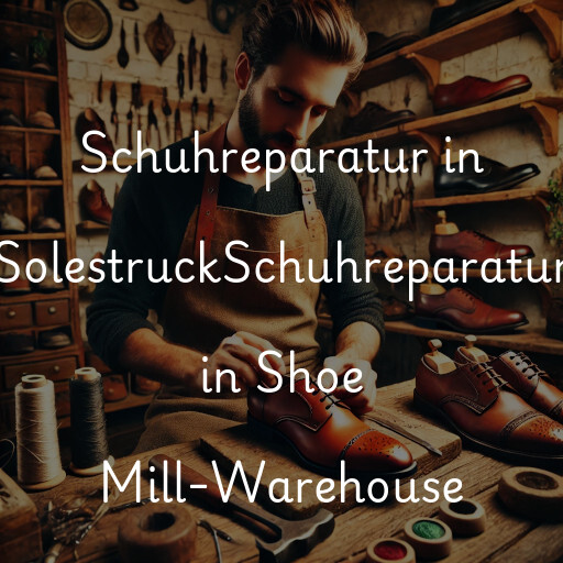 Schuhreparatur in