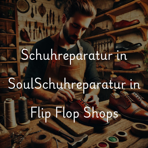 Schuhreparatur in