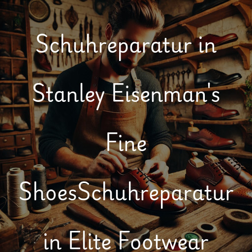 Schuhreparatur in