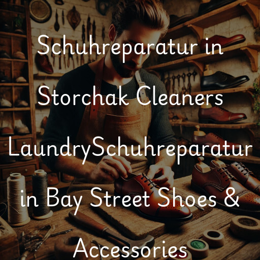 Schuhreparatur in