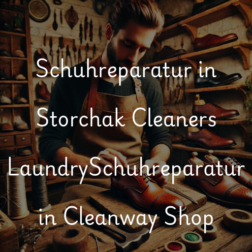 Schuhreparatur in