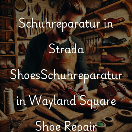 Schuhreparatur in