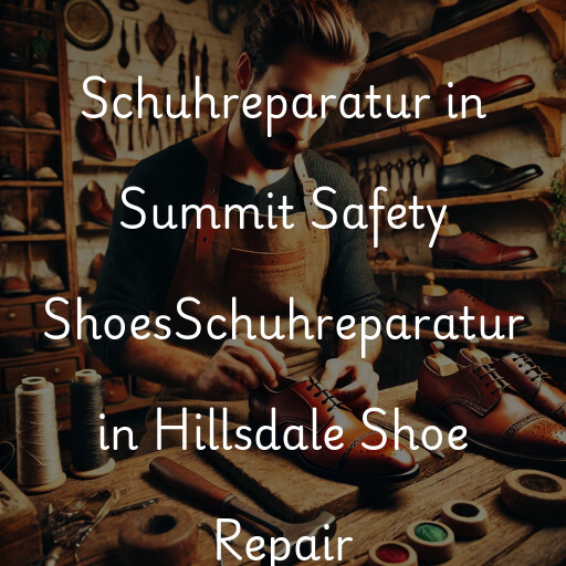 Schuhreparatur in