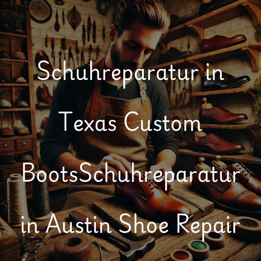 Schuhreparatur in