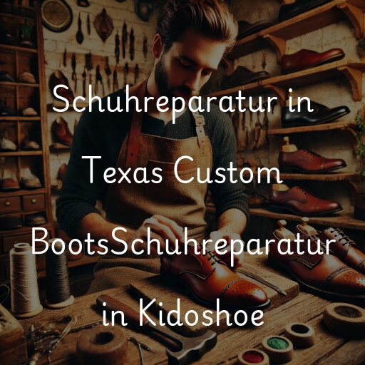 Schuhreparatur in