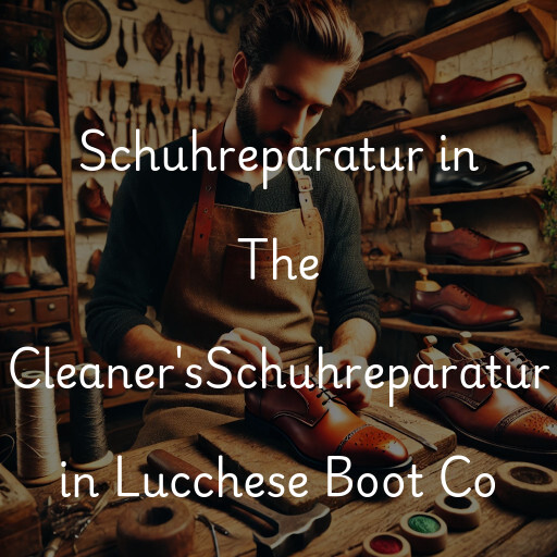 Schuhreparatur in