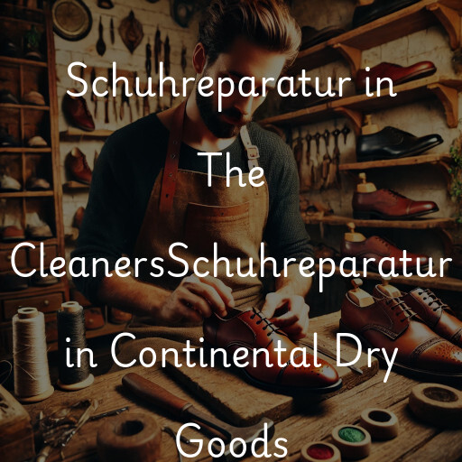 Schuhreparatur in