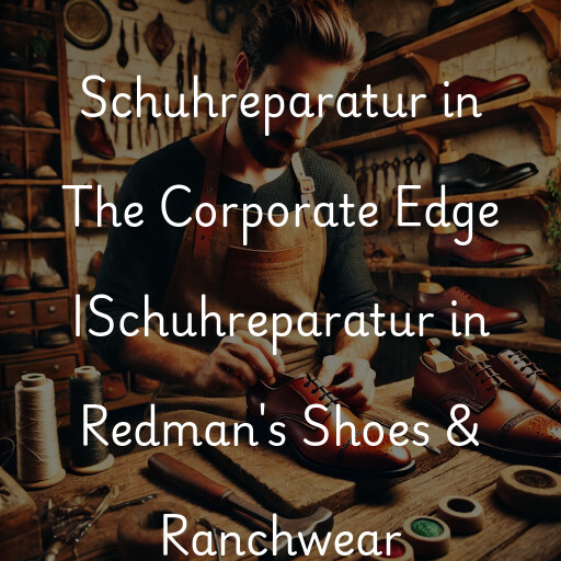 Schuhreparatur in