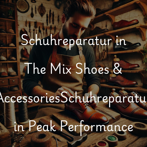 Schuhreparatur in