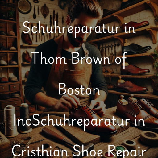 Schuhreparatur in