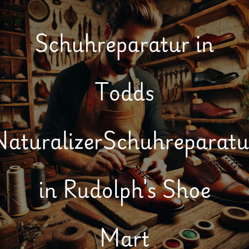 Schuhreparatur in