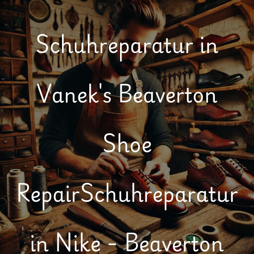 Schuhreparatur in