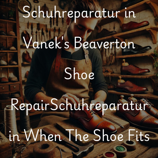 Schuhreparatur in